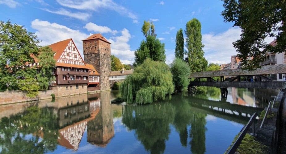 Die Nürnberger Innenstadt.
